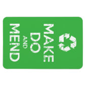 Machen und Mähen Magnet (Horizontal)