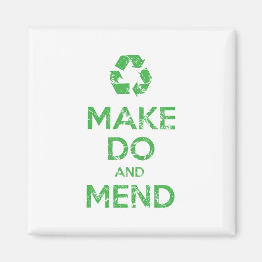 Machen und Mähen Magnet (Vorne)