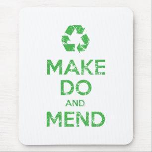 Machen und Mähen Mousepad
