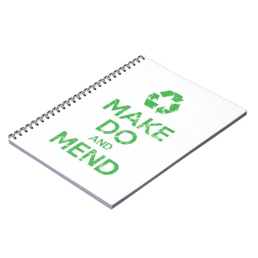 Machen und Mähen Notizblock (Linke Seite)