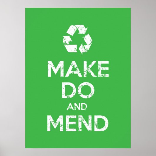 Machen und Mähen Poster (Vorne)