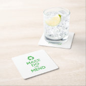 Machen und Mähen Rechteckiger Pappuntersetzer (Vor Ort)