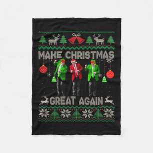 Machen Weihnachten wieder großartig, hässliche Swe Fleecedecke
