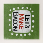 Machen wir Bacon Jigsaw Puzzle (Horizontal)
