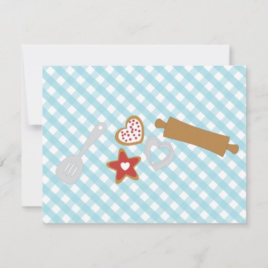 Machen wir Cookies Einladung (Rückseite)