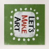 Machen wir das Art Jigsaw Puzzle (Horizontal)