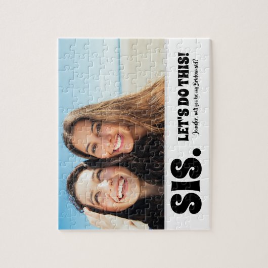 Machen wir das - Funny Bridesmaid Vorschlag Foto Puzzle (Vertikal)