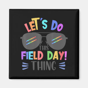 Machen wir diesen Tag, an dem Farben Sunglas zitie Magnet