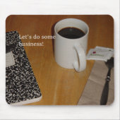 Machen wir ein Geschäftsmodell Mousepad (Vorne)