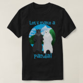 Machen wir ein Panda Cool in Liebe Bears Geschenk T-Shirt (Design vorne)
