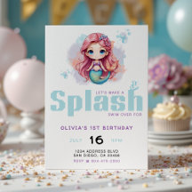 Machen wir eine Splash Girls Mermaid Geburtstagspa