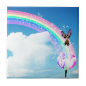 Machen wir einen Regenbogen Fliese (Vorderseite)