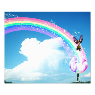 Machen wir einen Regenbogen Fotodruck