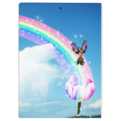 Machen wir einen Regenbogen Klemmbrett (Rückseite)