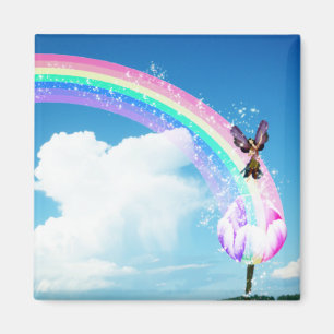 Machen wir einen Regenbogen Magnet