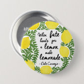 Machen wir Lemonade Button (Vorne & Hinten)