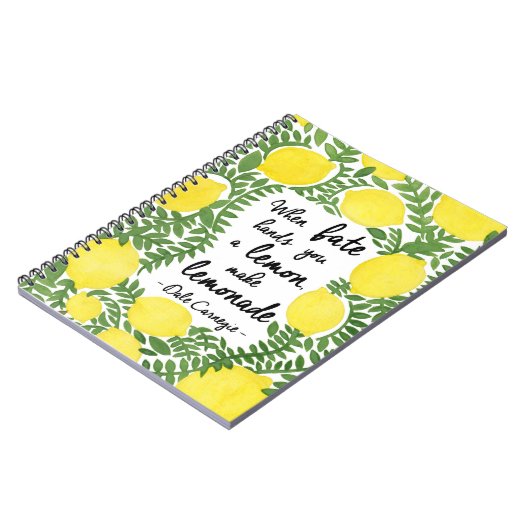 Machen wir Lemonade Notizblock (Linke Seite)