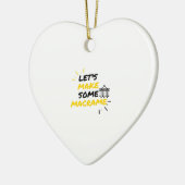 Machen wir mal Makrame Keramik Ornament (Links)