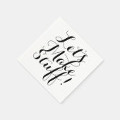 Machen wir Sachen ・ Handwerk-Party Serviette (Ecke)