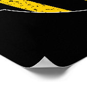 Machen wir uns auf die Hummel gefasst! Niedliche B Poster (Ecke)