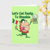 Machen wir uns auf Stolpern gefasst Karte (Gelbe Blume)