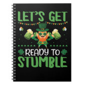 Machen wir uns auf Stolpern gefasst Notizblock (Vorderseite)