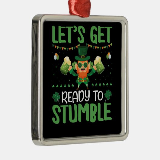 Machen wir uns auf Stolpern gefasst Ornament Aus Metall (Rechts)