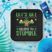 Machen wir uns auf Stolpern gefasst Pappteller (Party)