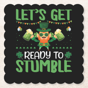 Machen wir uns auf Stolpern gefasst Untersetzer