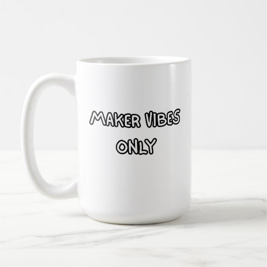 Macher-Vibes pur Kaffeetasse (Links)