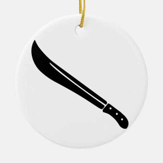 Machete Keramikornament (Vorne)