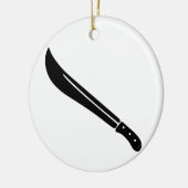 Machete Keramikornament (Links)