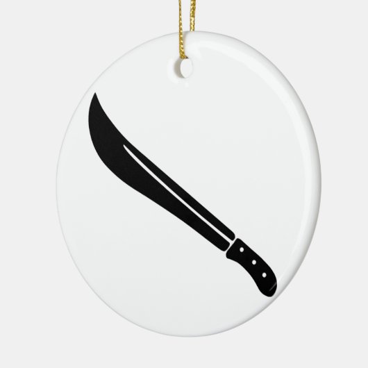 Machete Keramikornament (Links)