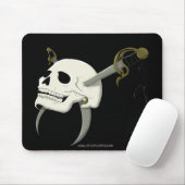 Macheten-Schädel Mousepad (Mit Mouse)