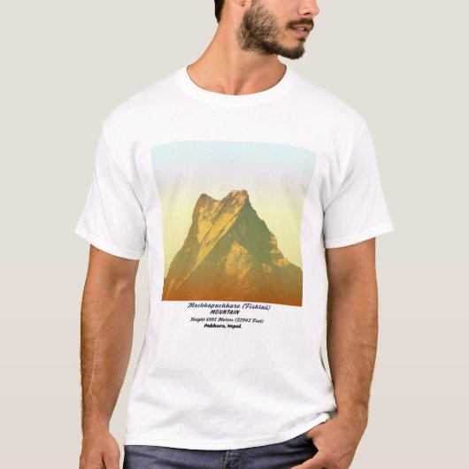 Machhapuchhare Mountain T-Shirt (Vorderseite)