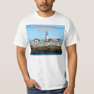 Machias Siegel-Insel-Leuchtturm, neuer Brunsw T - T-Shirt