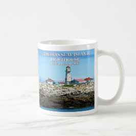 Machias Siegel Island Leuchtturm, New Brunswick Ta Kaffeetasse