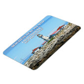 Machias Siegel Lighthouse Flexi Magnet (Linke Seite)