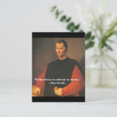 Machiavelli 2 postkarte (Stehend Vorderseite)