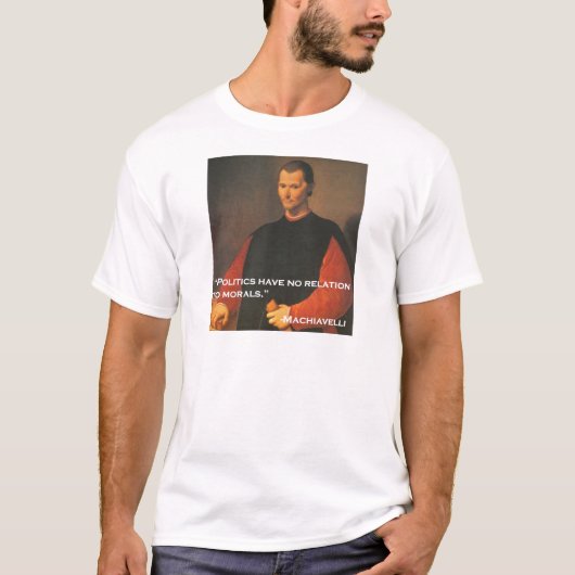 Machiavelli 2 T-Shirt (Vorderseite)