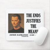 Machiavelli-Enden rechtfertigt das Mousepad (Mit Mouse)