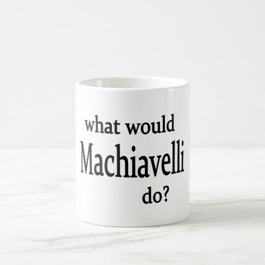Machiavelli Kaffeetasse (Mittel)
