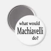 Machiavelli Magnet (Vorderseite/Rückseite)