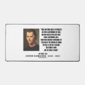 Machiavelli zitiert drei Intellektuellenkategorien Schreibtischunterlage (Vorderseite)