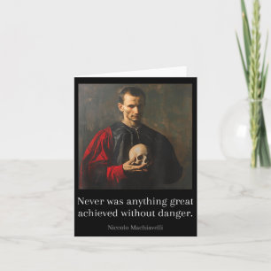 Machiavelli zitiert Kunst des Krieges machiavellis Karte