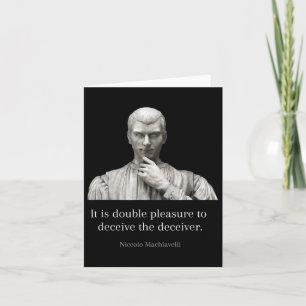 Machiavelli zitiert Kunst des Krieges machiavellis Karte