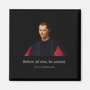 Machiavelli zitiert Kunst des Krieges machiavellis Magnet