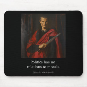 Machiavelli zitiert Kunst des Krieges machiavellis Mousepad