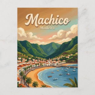 Machico Portugal Postkarte