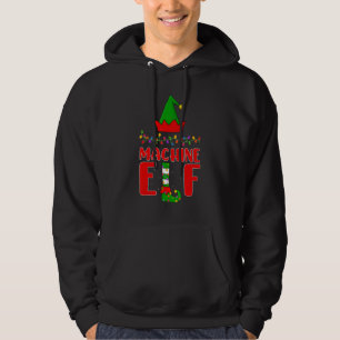 Machine Elf Matching Family Lighting Weihnachten Hoodie